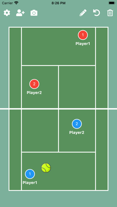 Tennis Tactic Board