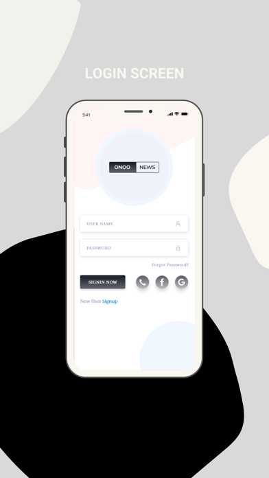 ONNO - News & Magazine App Screenshot