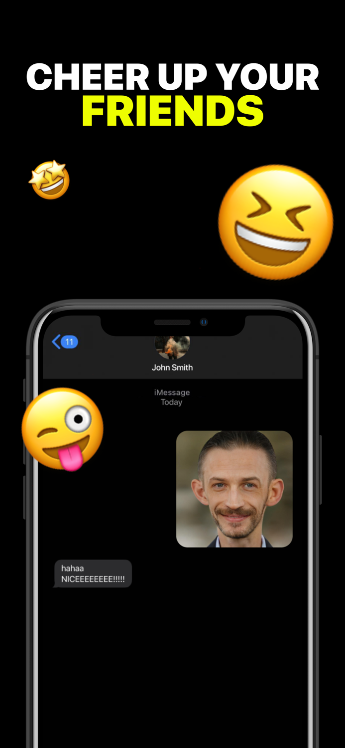 Crazy face Make funny photos