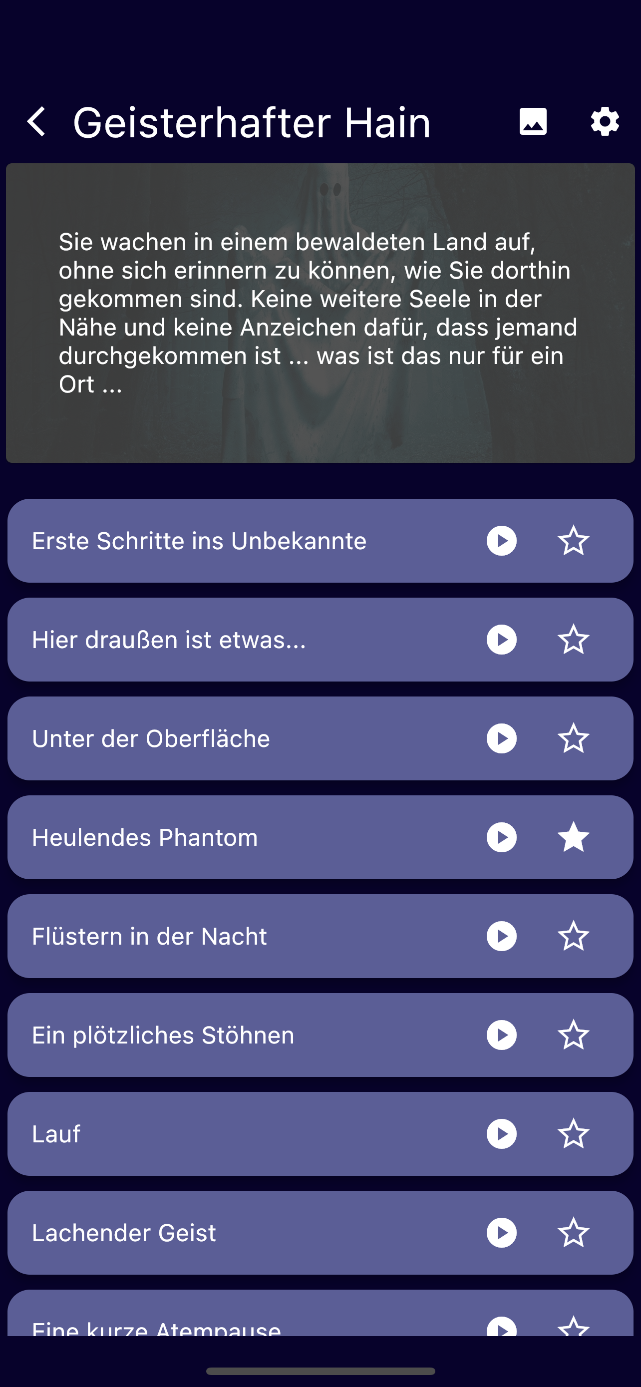 Gruselige Klänge das Halloween