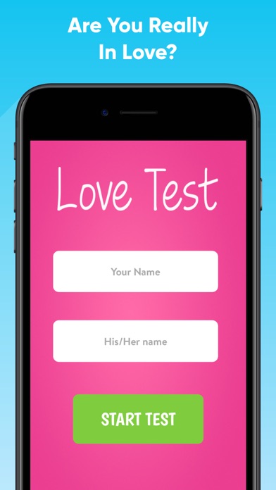 Love Tester - Crush Test Quiz Screenshot