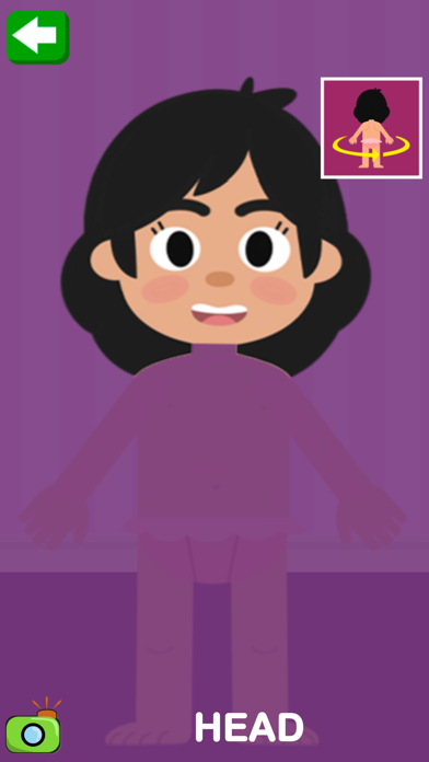 Learn the Body Parts Screenshot