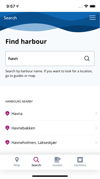 Harbour Guide Screenshot