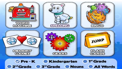 Action Sight Words Games & Flash Cards for Reading Success screenshot 1