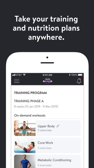 Macro Me Fitness Screenshot