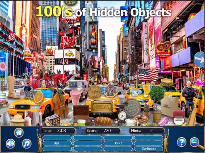 Hidden Object New York Journey