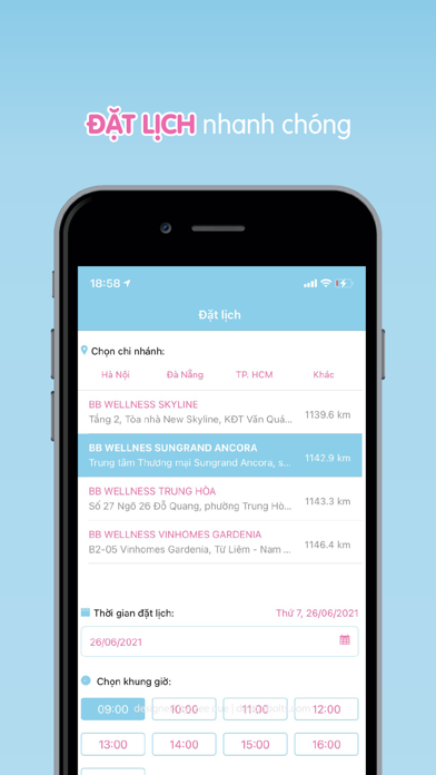BB Wellness - Chuỗi spa cho bé Screenshot