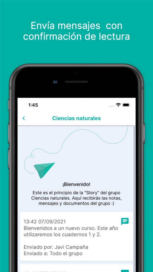 #1. ICSE - Comunicación escolar (iOS) Με: Didactic Labs, S.L.