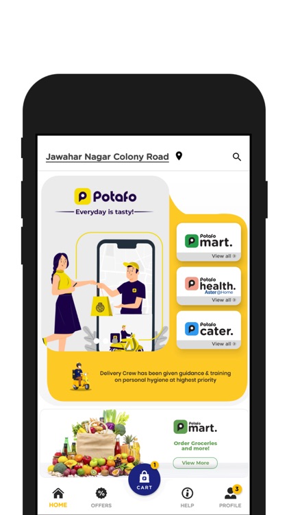 POTAFO-Online Food Delivery