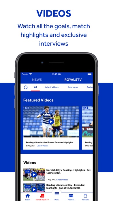 Reading FC Screenshot