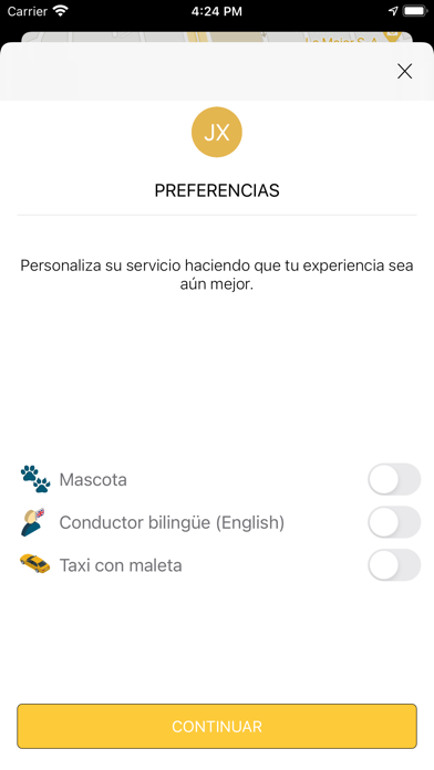 Taxis San Juan Screenshot