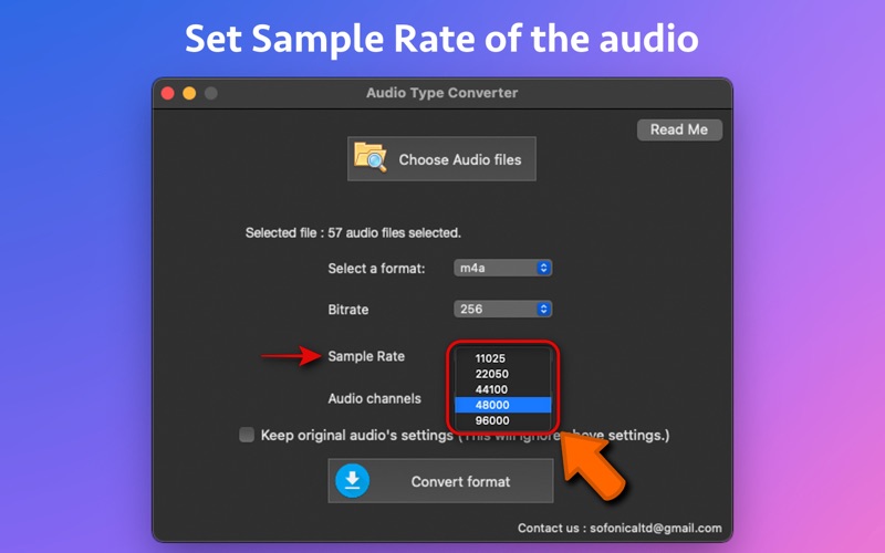 audio type converter iphone screenshot 4