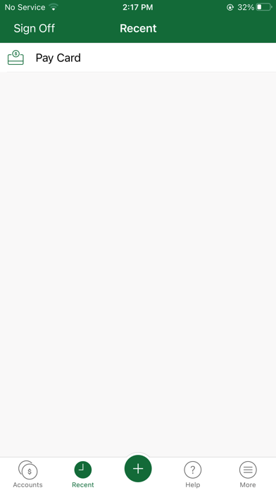 GHFCU Credit Card Screenshot