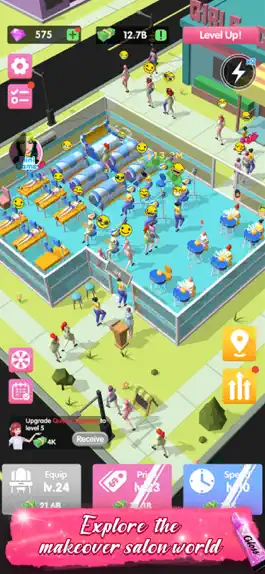 Game screenshot Idle Beauty Salon - Sims Game mod apk