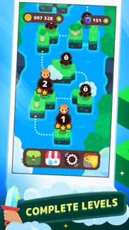 home island - action puzzle iphone screenshot 2