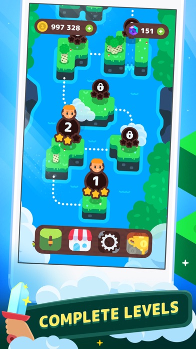 Home Island - Action Puzzle Screenshot