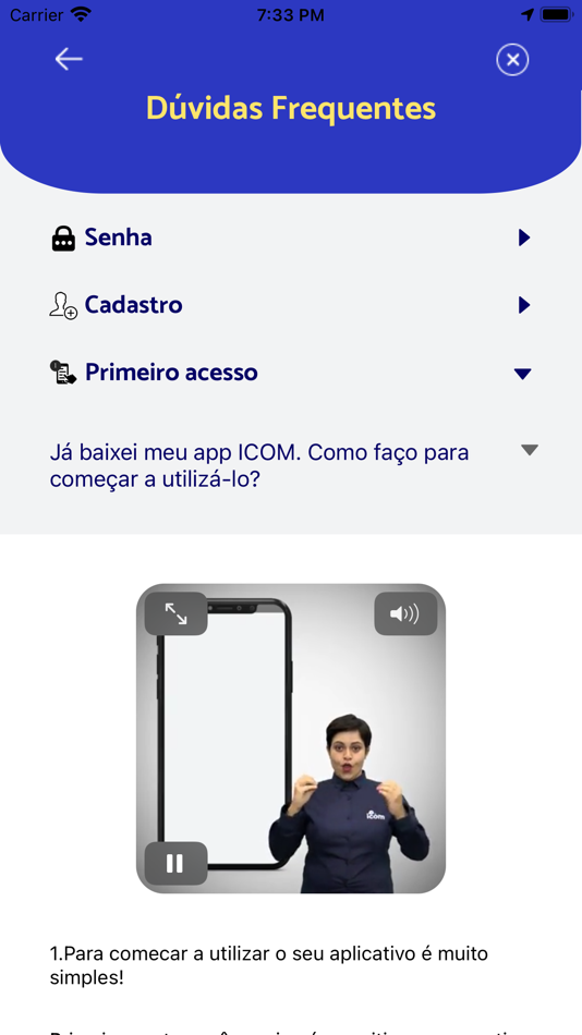 #3. ICOM (iOS) 게시자: Associação Amigos Metroviários dos Excepcionais - AME