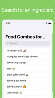 food combos iphone screenshot 1