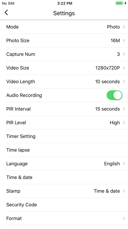 #3. WLAN Trail camera (iOS) 由: Shenzhen Qiyue Intelligent Technology Co., Ltd