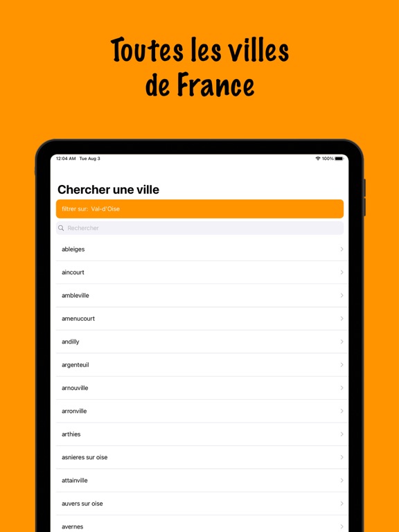 Screenshot #4 pour Code Postal FR