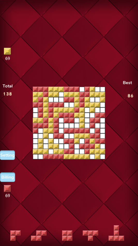 #5. Grid Fighter Blokus Board Game (iOS) Podle: 云飞 李