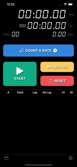 Game screenshot Stroke Rate Stopwatch apk