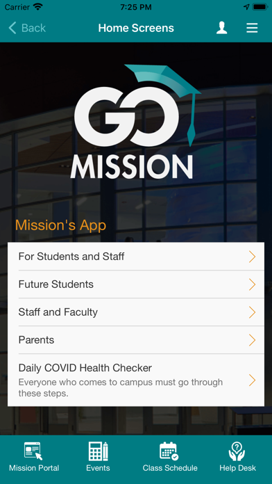 Go Mission - Mission College Screenshot