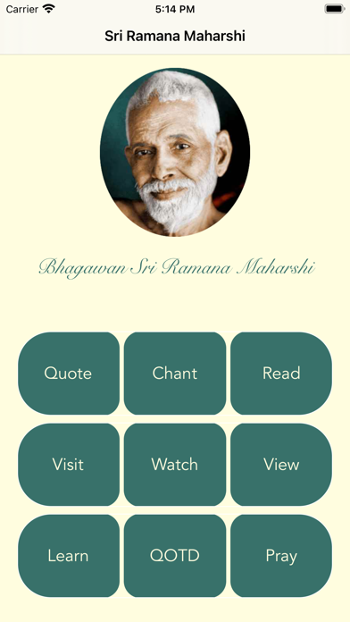 Screenshot #1 pour Ramana Maharishi
