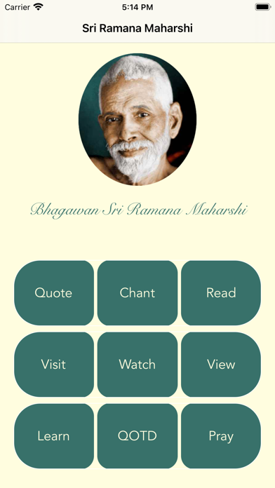 Ramana Maharishi Screenshot