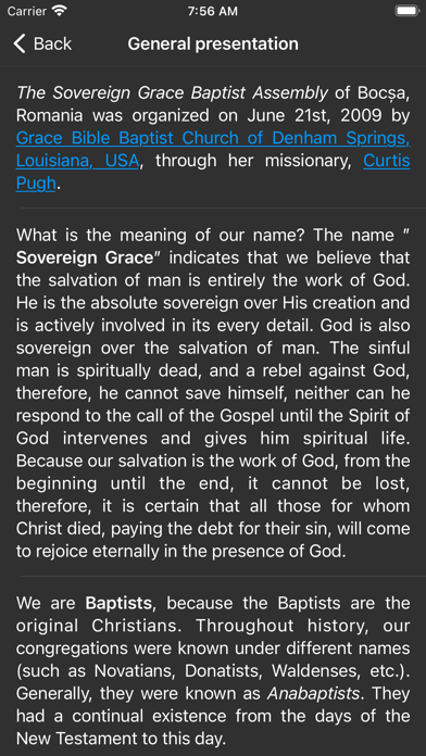 Sovereign Grace Screenshot