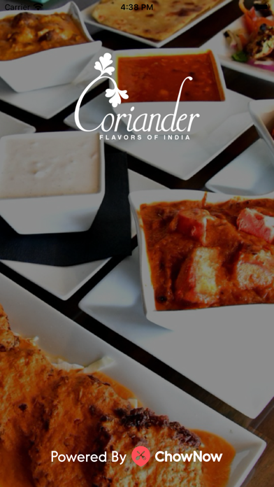 Coriander Flavors of India Screenshot