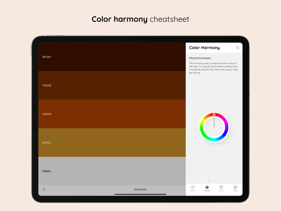 Boreal - Build color schemes! iPad app afbeelding 5