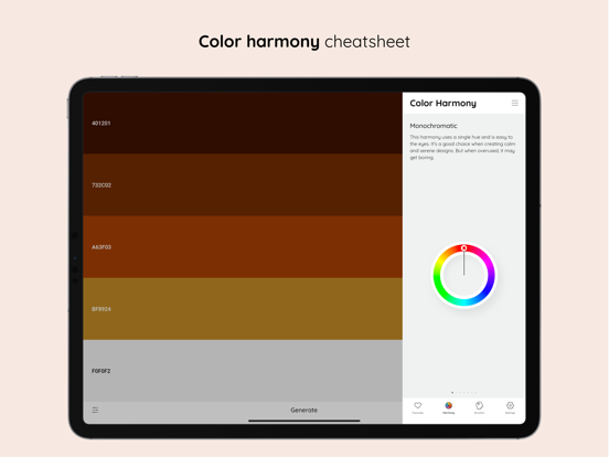 Color Palettes - Boreal iPad app afbeelding 5
