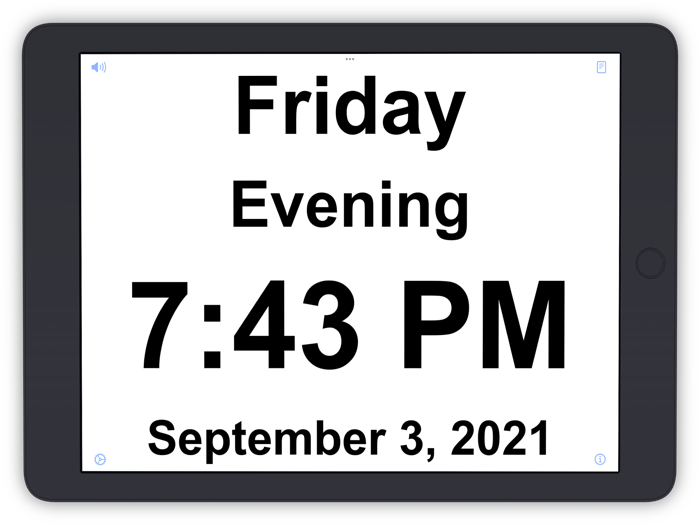 ShowTime Simple Clock Display