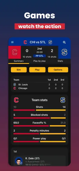 Game screenshot Hockey Legacy Manager 22 apk