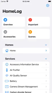 homelog for homekit iphone screenshot 1