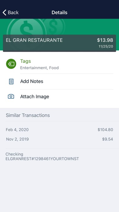 Hibernia Bank Mobile Screenshot