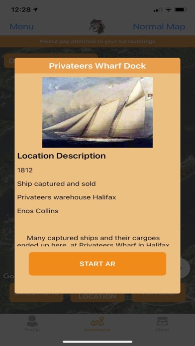 PiRat Ghost History Hunt Tour Screenshot