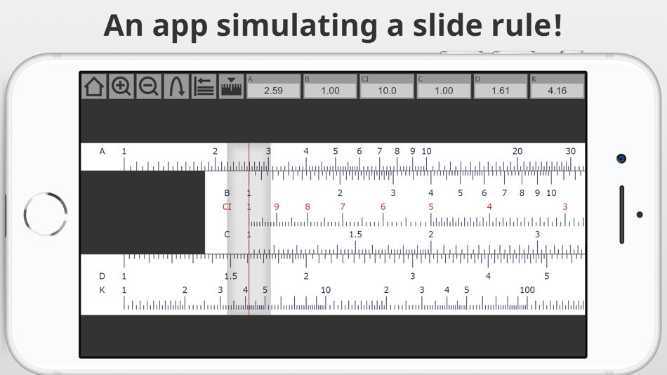 #1. Smart Slide Rule (iOS) 由: Sohta Itoh