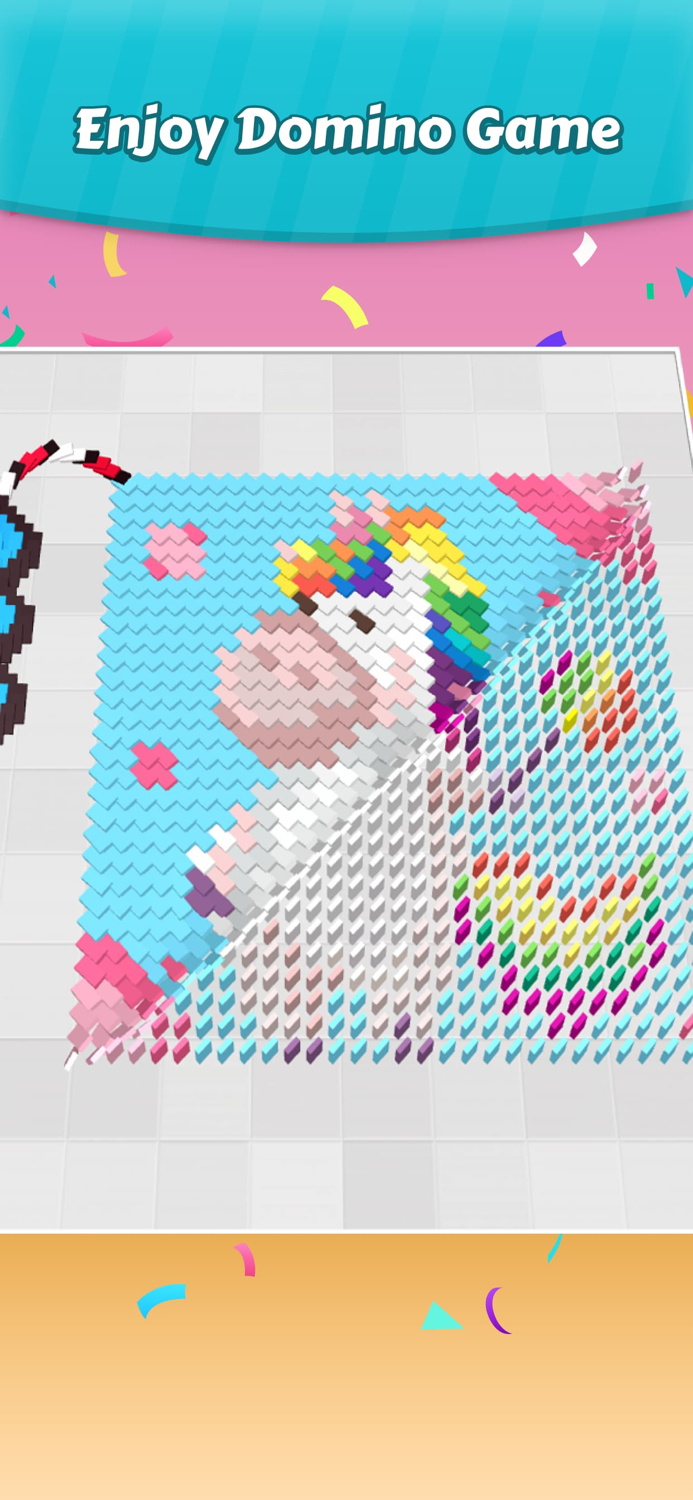 Domino Art - Color By Number