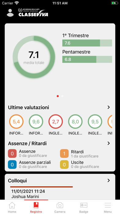 AANT Accademia Studenti Screenshot