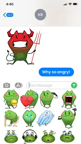 Game screenshot Frog Emojis hack