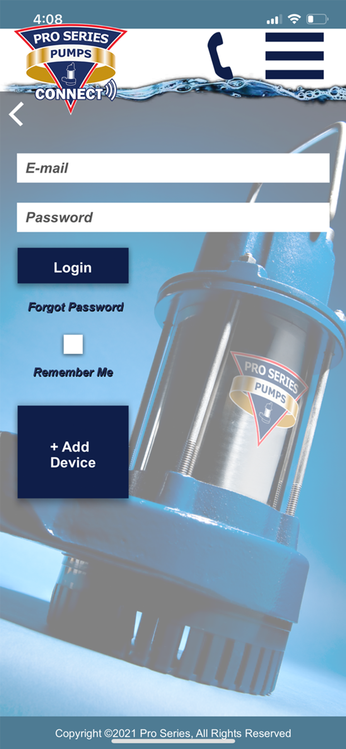 Pro Series Pumps CONNECT®