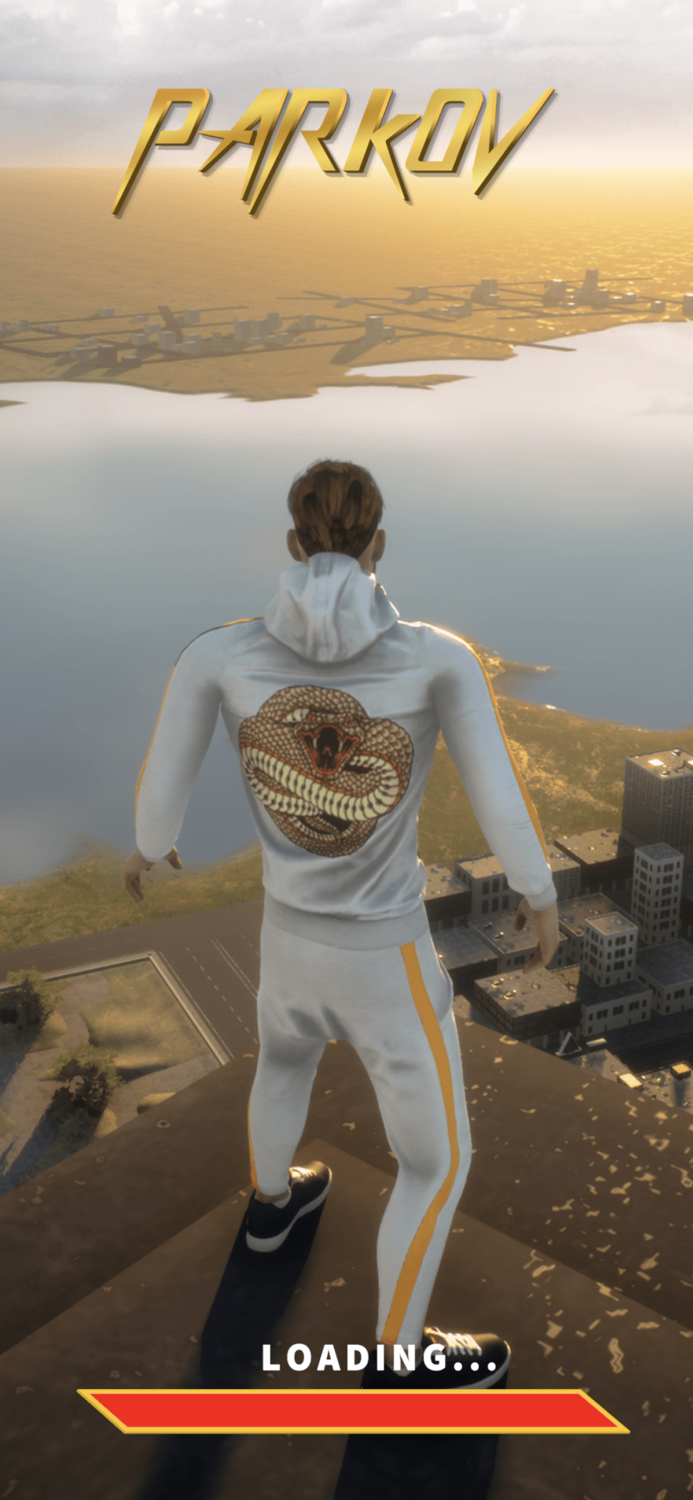 ParkoV parkour rooftop runner