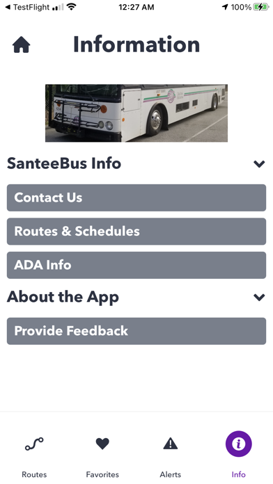 SanteeBus Screenshot