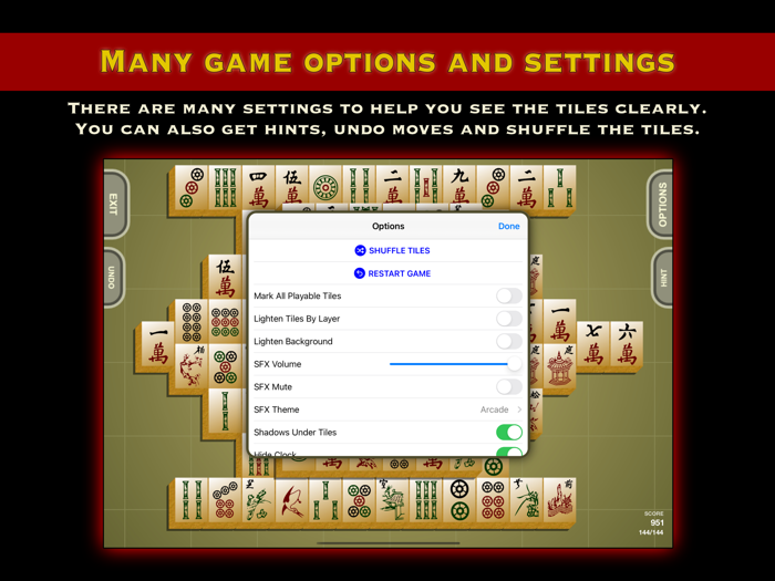 Mah Jongg Tiles Solitaire