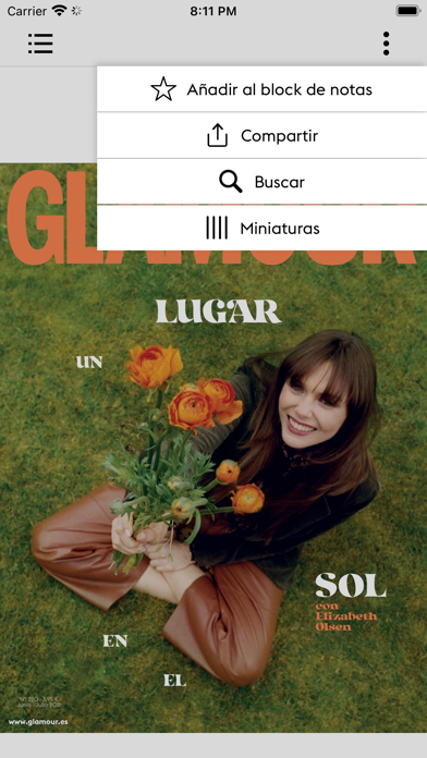 Glamour España Screenshot