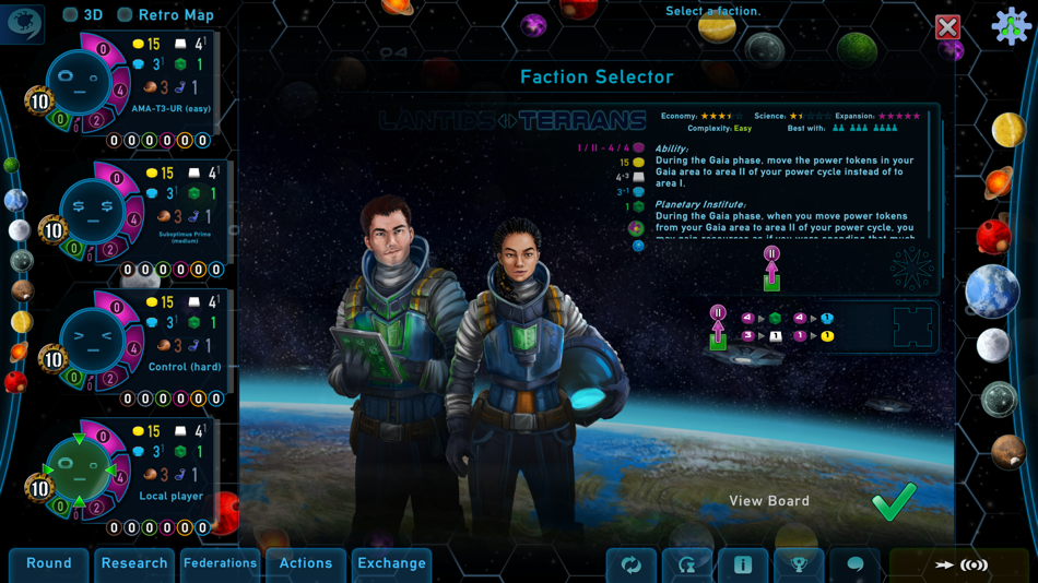 #1. Gaia Project (iOS) By: DIGIDICED