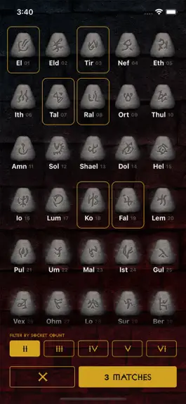 Game screenshot D2 Runeword Matcher apk
