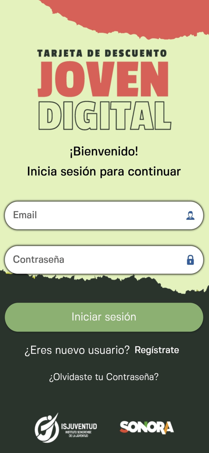 Tarjeta Digital Joven